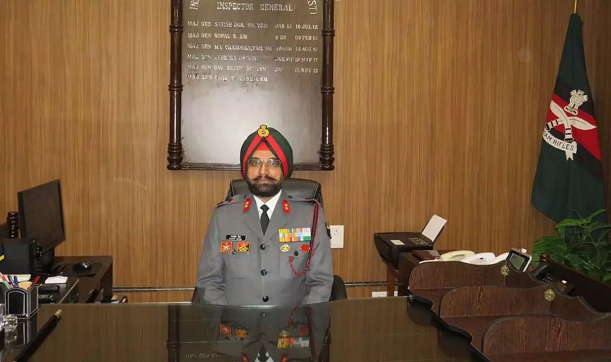 Major General Ranjit Singh takes over as IG of Assam Rifles (East)