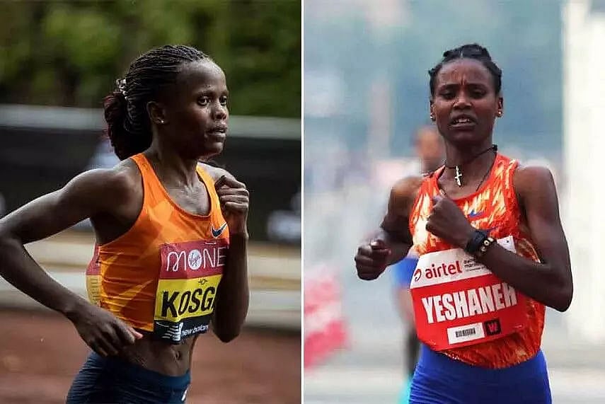 Brigid Kosgei, Yeshaneh to participate in Delhi Half Marathon