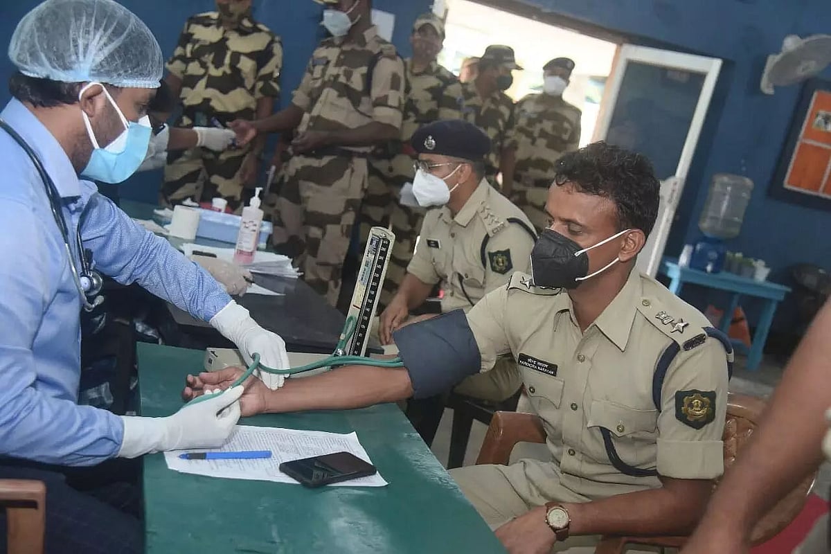 CISF personnel donate blood in Guwahati