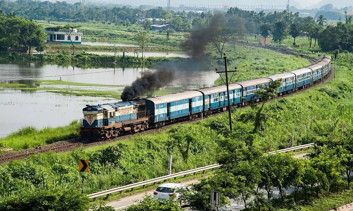 Assam: Train services of NFR continue to face disruptions at New Harangajao