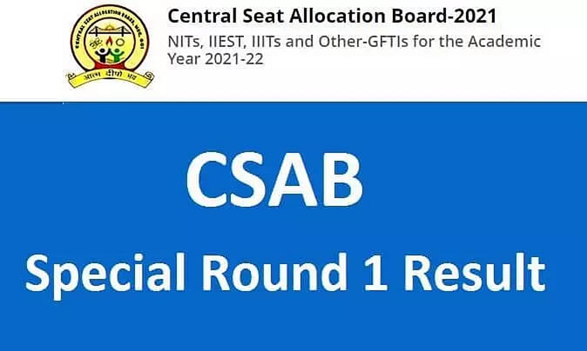 CSAB Special Round 1 Seat Allotment Results Released: Here's How To Check