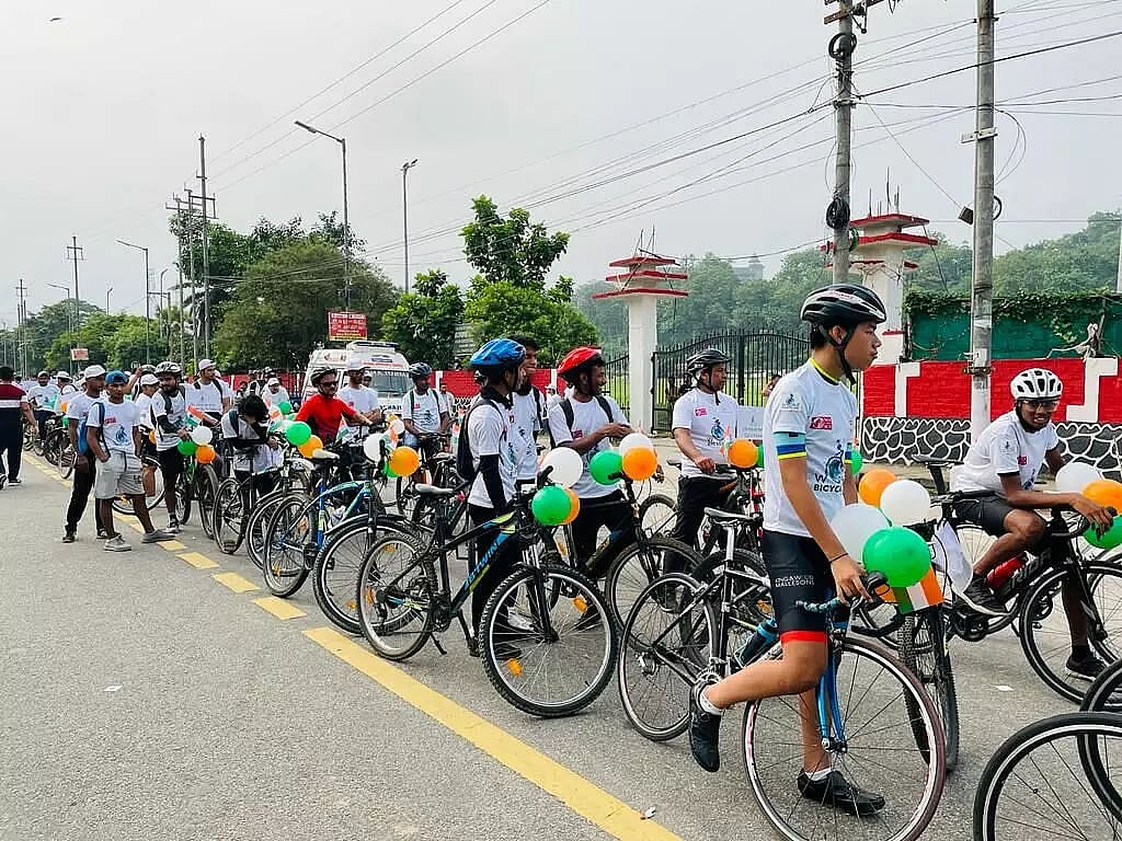 World Bicycle Day: NYKS and NSS take out rallies
