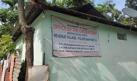 Assam Village Head In Trouble For Operating Office From Meghalaya