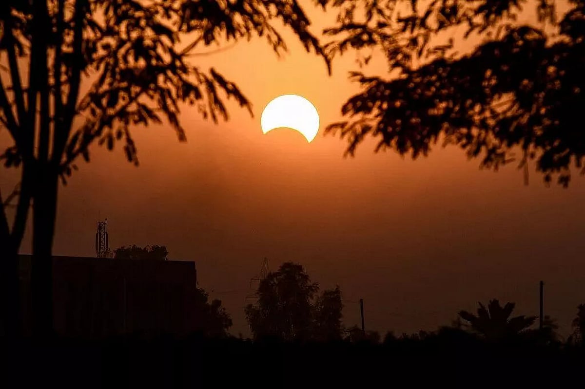 Partail Sun Once Every 10 Years Partial Solar Eclipse will be Visible from Assam