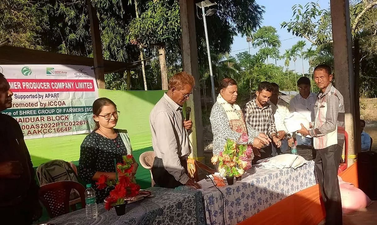 Teleni Assam: Agriculture awareness meet held at Teleni Village, Gophur