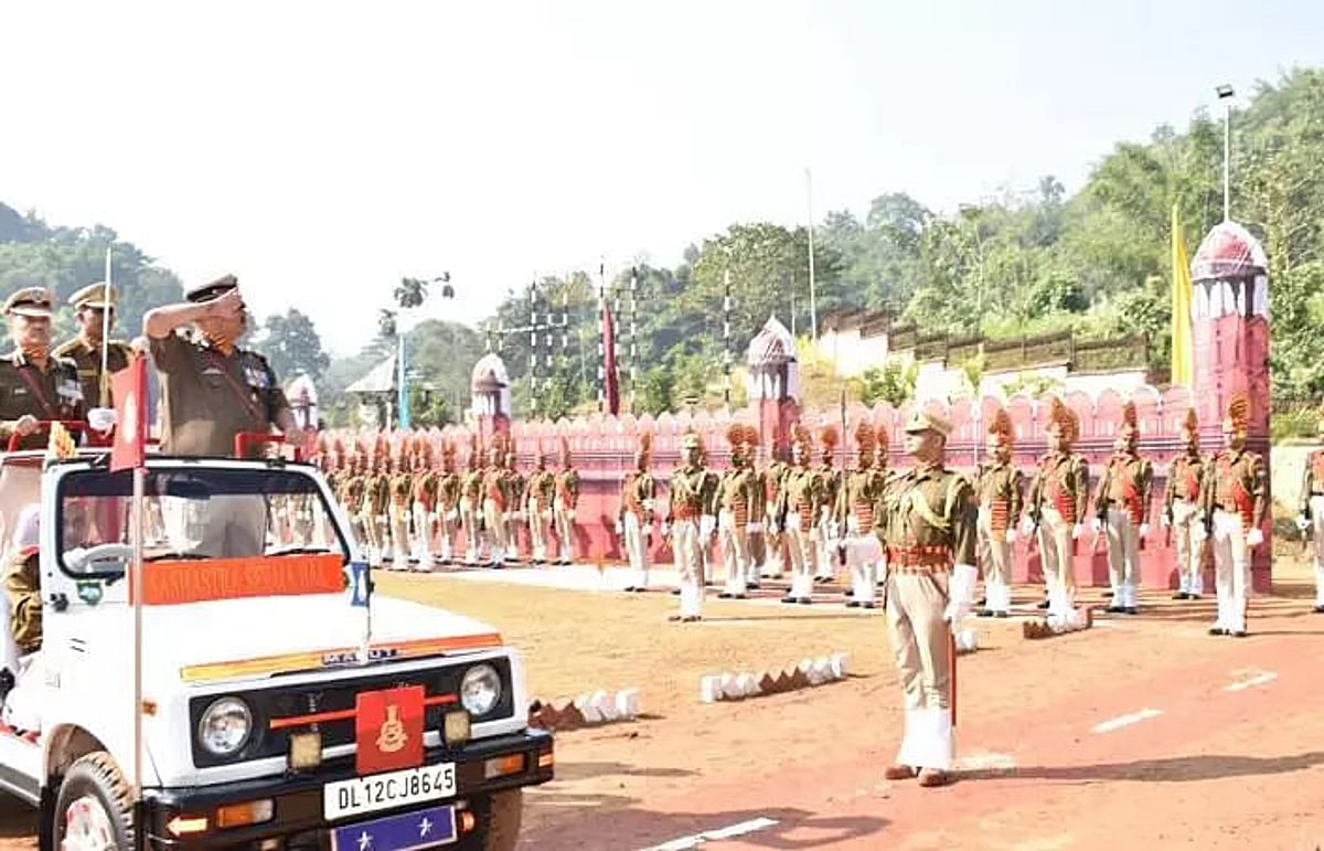 Seeta Bal Roop Sashastra Seema Bal Guwahati celebrates 59th Anniversary Day