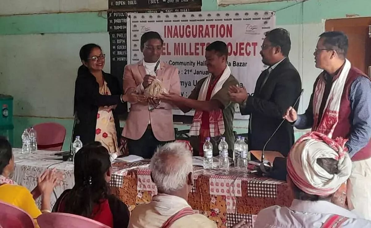 NABARD launches model millets project in Nagaon