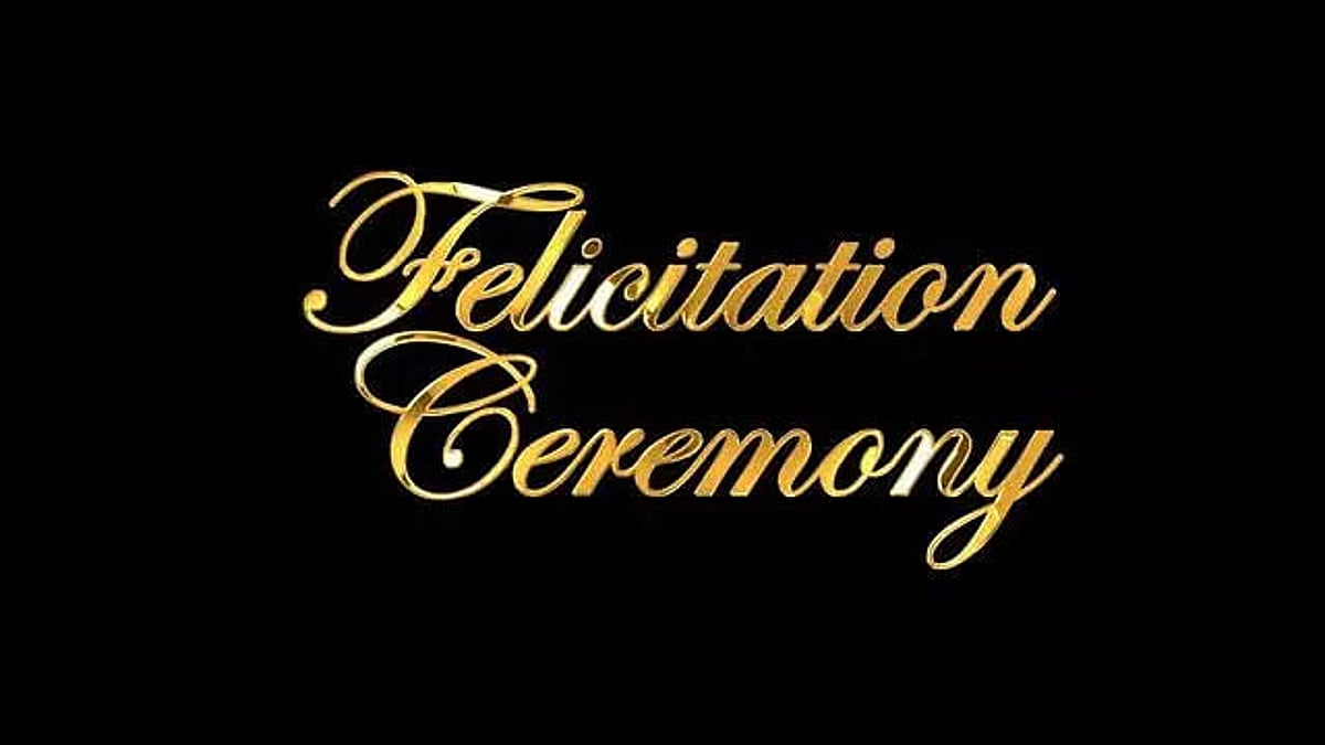 Felicitation programme held in Demow Jyoti Bishnu Cultural Building