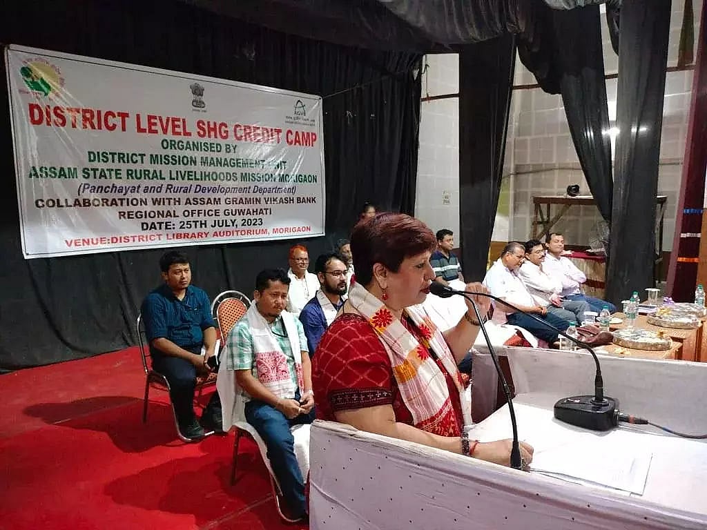Assam: SHG Credit Camp organized at Morigaon District Library