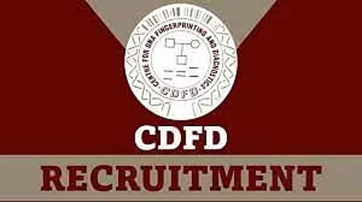 CDFD Recruitment 2023 – Genetic Diagnostics vacancy, Job Opening