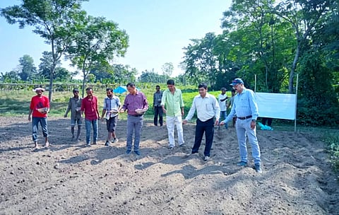 Edaru Pathra Sarupathar MLA takes stock of Ramdhenu Cooperative Society