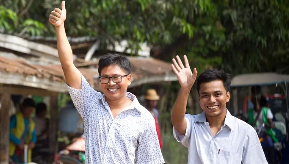 Jailed Reuters Journalists Freed In Myanmar