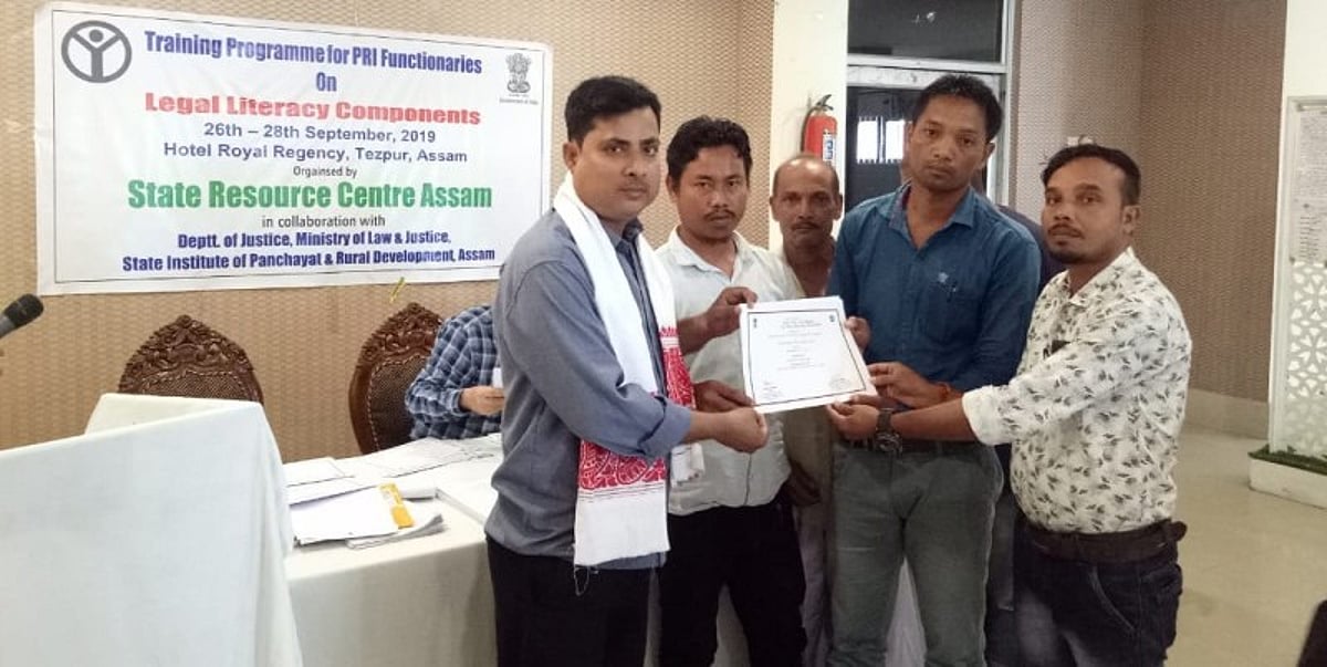 Training Programme for PRI functionaries on legal literacy concludes in ...