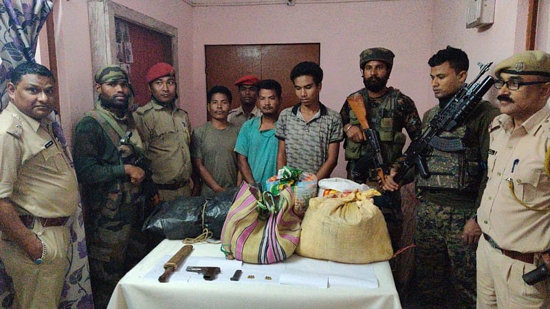 New NDFB (S) recruits held, arms recovered in Ripu Reserve Forest (RF)
