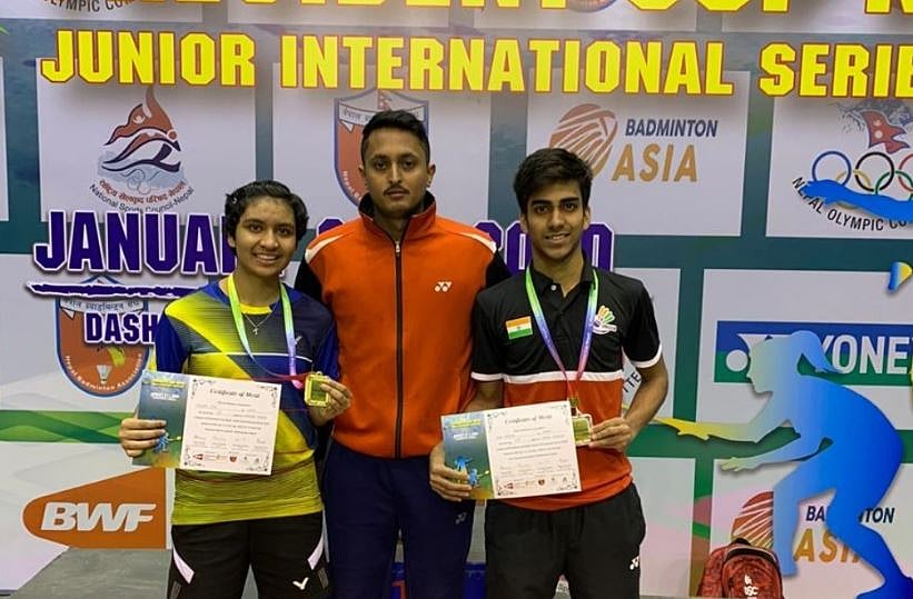 Ayan Rashid, Tasnim Mir finish second in Mixed doubles event at Kathmandu