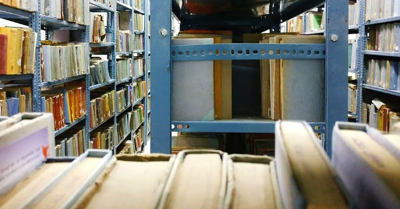 Library system in ancient Assam