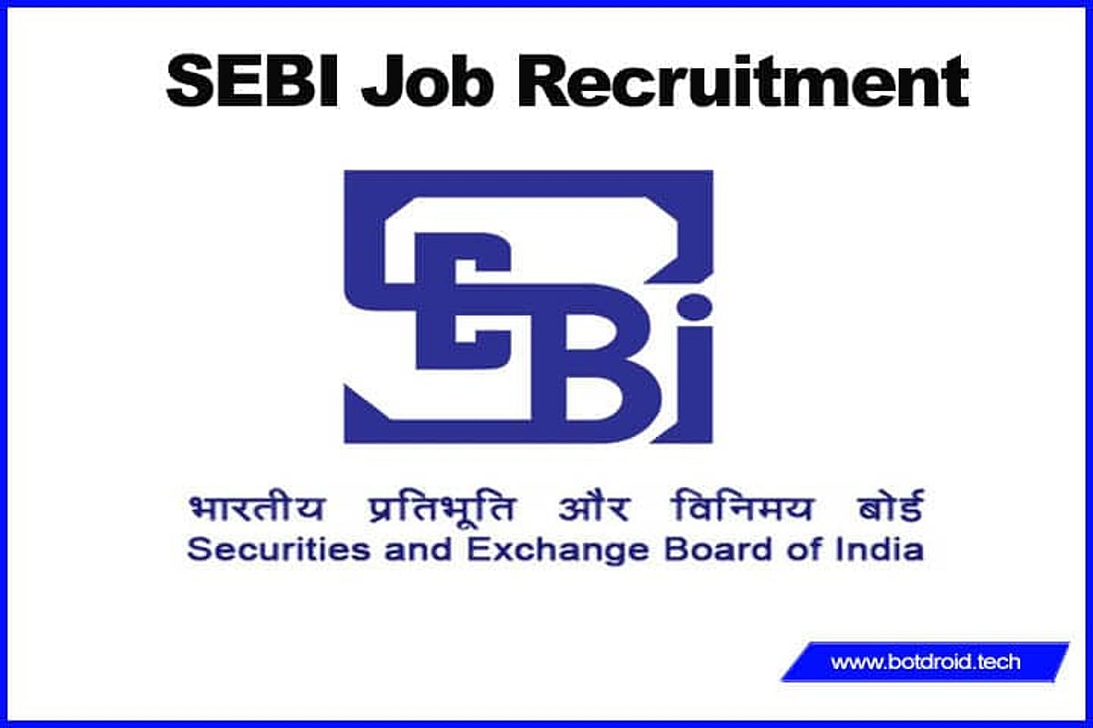 Securities and Exchange Board of India (SEBI) jobs 2020