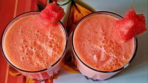 Have you ever tasted a watermelon milkshake?
