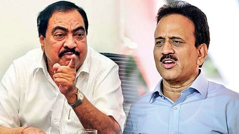 eknath khadse-girish mahajan