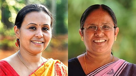 Veena George KK Shailaja