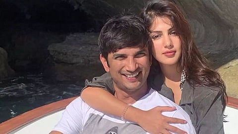 sushant and rhea 