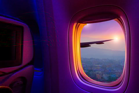 airplane window