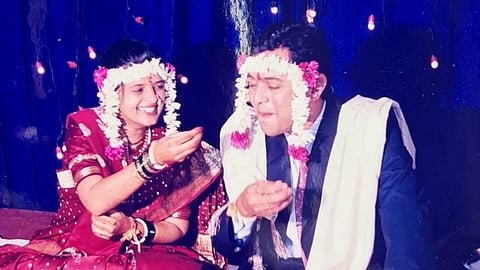 subodh bhave with wife manjiri