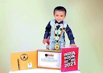 अवघ्या दोन वर्षाच्या रोनितची झाली 'इंडिया बुक ऑफ रेकॉर्ड'मध्ये नोंद