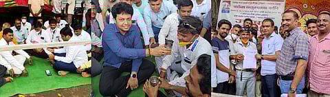 उपोषणाची सांगता 