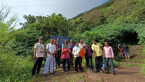 twelve divyangas trip of korigad fort