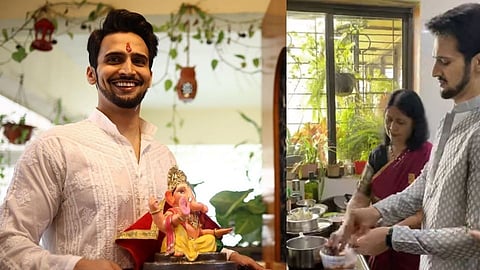 Video : भूषण प्रधानने बाप्पासाठी बनवला मोदक; नेटकऱ्यांकडून कौतुक