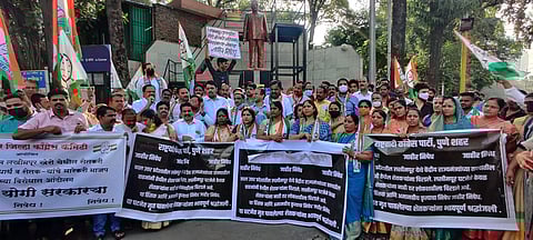 पुणे: शिवाजीनगरात उत्तर प्रदेशातील घटनेचा तीव्र निषेध