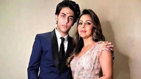 aryan and gauri khan