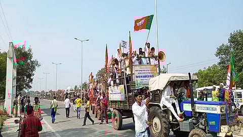 BJP March In Jalna
