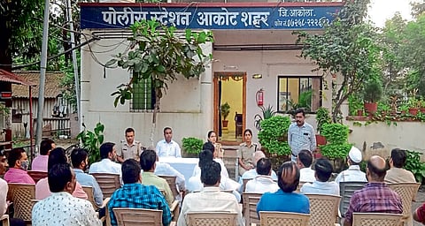 अकोट शहरात संचारबंदी; परिस्थिती नियंत्रणात