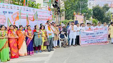 हिंजवडी ते शिवाजीनगर मेट्रोचे काम सुरु करा - भाजप 