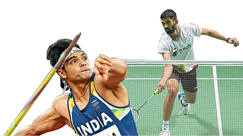 neeraj chopra and kidambi srikanth