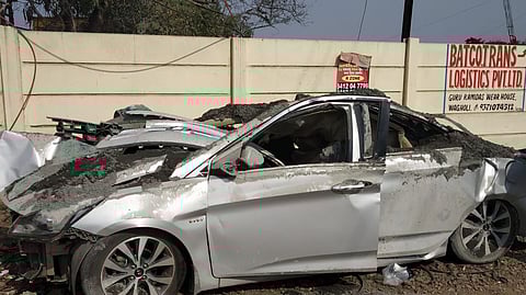 Horrific accident on Nagar Road 