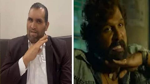 The Great Khali, Allu Arjun’s 'Pushpa' character in image