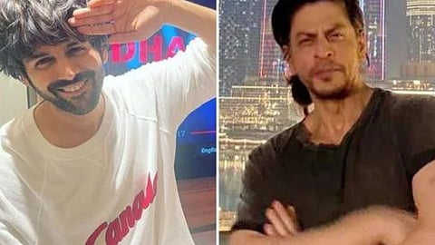Kartik Aaryan ,Shah Rukh Khan