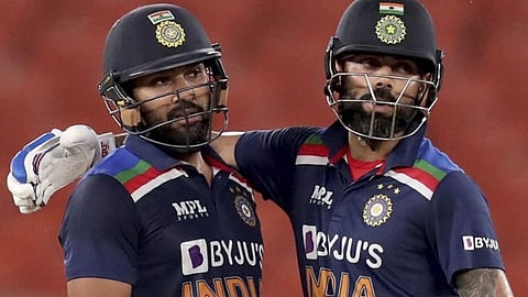 Virat Kohli Rohit Sharma Batting pair 94 runs away from milestone of 5000 ODI partnership runs 