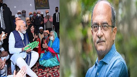 Prashant Bhushan And Narendra Modi