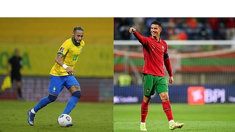 Neymar  And Cristiano Ronaldo 