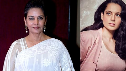Shabana Azmi And Kangana Ranaut