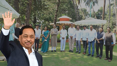 Narayan Rane Attack Shivsena  Uddhav Thackeray Telangana CM KCR Meeting