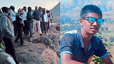 Suspicious death of ashram school student Body found Salher Fort area nashik