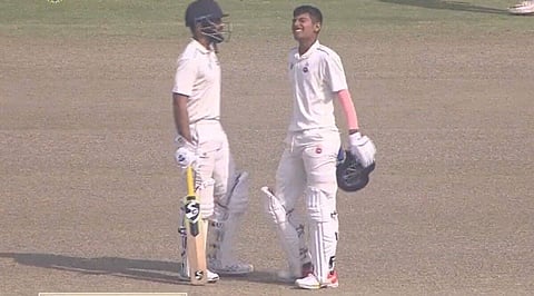 Yash Dhull Record Ranji Trophy debut