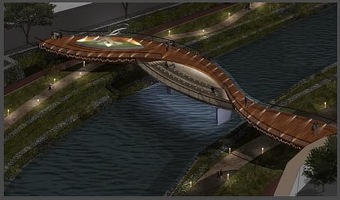 Karha river Baramati new tourist center