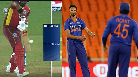 Rohit Sharma showing MSD kind of judgment in DRS 