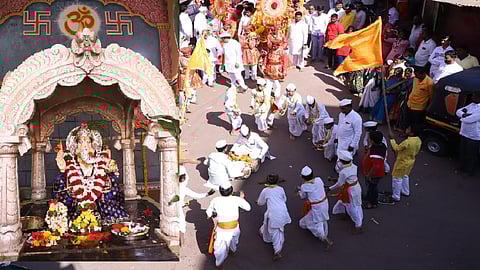 Ganeshutsav 2022 Ganeshotsav Mandal Demand for GST Abolition inflation chiplun